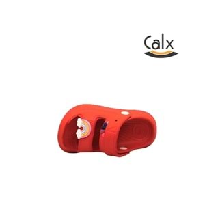 P- CALX ENJEKSİYON SANDAL TERLİK - EB-9060 - KIRMIZI